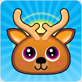 『3マッチパズル』と『落ちゲー』がひとつになった頭脳派パズルゲーム「FREE HAPPY ANIMALS」配信開始の画像