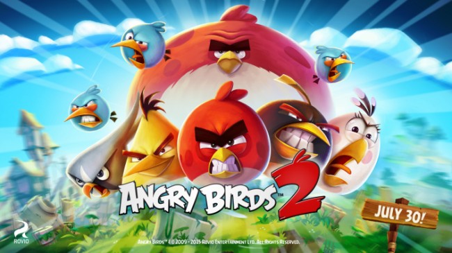 『Angry Birds 2』が7月30日リリース決定！
