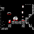 【BitSummit 2015】学生が作ったゲームボーイ風落下型シューティング「DownWell」に期待!の画像