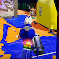 赤髪のともがローラーで!バケツで!スプラトゥーン新要素!プライベートマッチで塗りたくる!の画像
