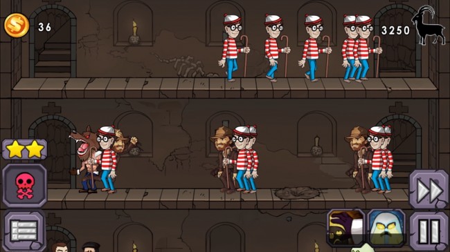 びっくりバスターズはウォーリーみたいな奴も確実に追い返して行く手を阻んでくれる。