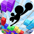 落下してくるブロックを避け続けろ!iPhone&Androidゲーム『テトリマン』が提供開始!の画像