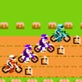 バグじゃないの!?ファミコンの名作エキサイトバイクで限界突破の超高速神プレイ!の画像