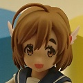 【フィギュア：ばくおん！！】S.H.Figuarts「佐倉羽音（制服）&amp; CB400 SUPER FOUR」がAKIBASHOWROOMに展示中！私おみくじで大吉引くの得意なんだ～の画像