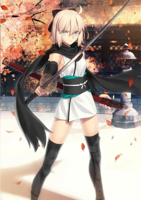 画像出典：http://fate-go.gamerch.com/沖田総司