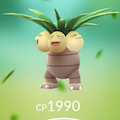 進化時点でCP2000超え!ナッシー無双!【ポケモンGO】の画像