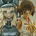 【艦これ:フィギュア】アーマーガールズプロジェクト「比叡改二」「Bismarck drei」大ボリュームな戦艦たちのサンプルがAKIBASHOWROOMに展示中!気合!入れて!いきます!の画像