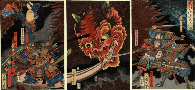 画像出典：https://ja.wikipedia.org/wiki/酒呑童子