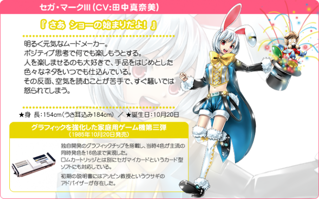画像出典：http://shg.sega.jp/chara.html