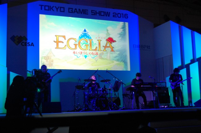 そして「エグリア」のメインテーマが、TGS2016アレンジバージョンで披露されたぞ！