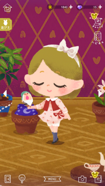 あくびをするねぼすけ。