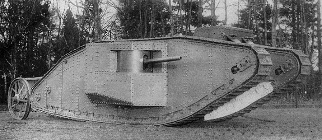 画像出典：https://ja.wikipedia.org/wiki/マーク_I_戦車