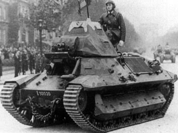 FCM36軽戦車 画像出典：http://combat1.sakura.ne.jp/FCM36.htm 