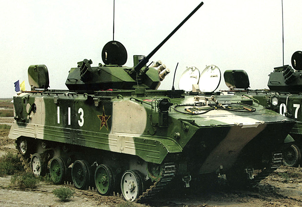 03式空挺歩兵戦闘車 画像出典：http://seesaawiki.jp/w/namacha2/d/%BF%B7%B7%BF%B6%F5%C4%F2%C0%EF%C6%AE%BC%D6%A1%CAWZ-506/ZLC-2000%A1%CB