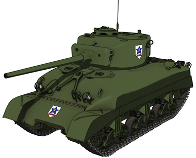 M4A1シャーマン 76mm砲搭載型