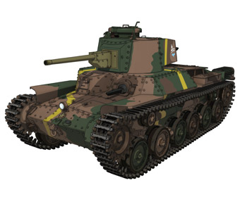 九七式中戦車（新砲塔）