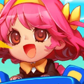 前方から迫りくる敵の魔法をうまく突破しながら、ゴールを目指す爽快ランゲーム「虹色らんにんぐ」の事前登録開始！の画像