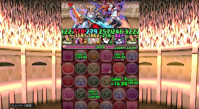 パズドラ　チャレンジダンジョンLv.9　ノーコン