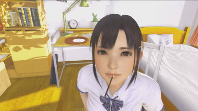 VR　VRカノジョ　おっぱい