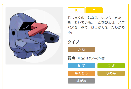 ゲーム　ポケモン　ノズパス