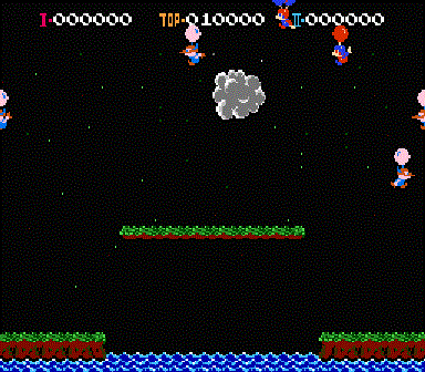 ニンテンドークラシックミニファミコン　バルーンファイト　レトロゲーム
