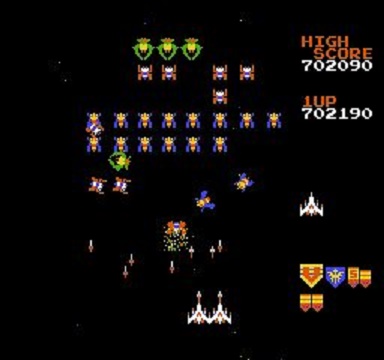 ギャラガ　ニンテンドークラシックミニファミリーコンピュータ　レトロゲーム