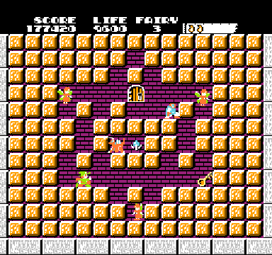 ニンテンドークラシックミニファミリーコンピュータ　ゲーム年代史　ソロモンの鍵