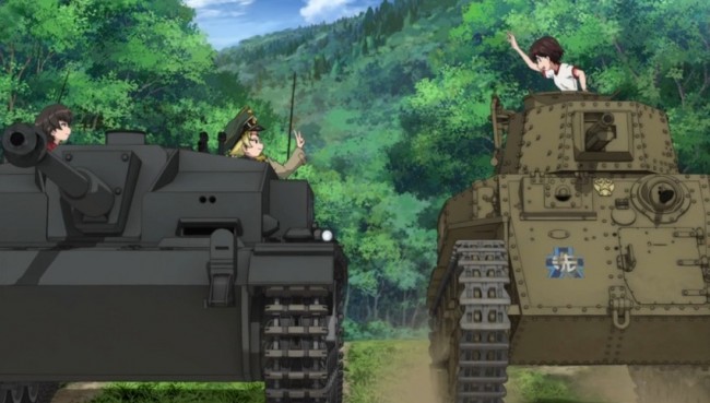 画像出典：http://shirosa.blog.shinobi.jp/アニメ戦車オタク歓喜？　～ガールズ＆パンツァーをかじり中/