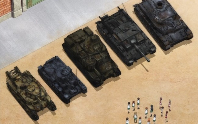 画像出典：http://shirosa.blog.shinobi.jp/アニメ戦車オタク歓喜？　～ガールズ＆パンツァーをかじり中/
