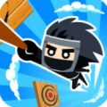 【オフラインゲーム】ギミック豊富なワイヤーアクション！板から板へと飛び移りひたすら上へ登っていけ！「壁蹴りサスケ3」の画像