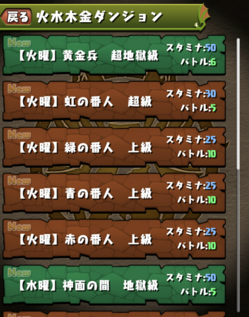 火水木金ダンジョン　内容