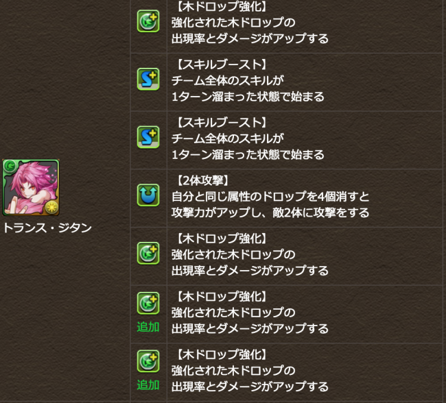 覚醒スキル　ジタン