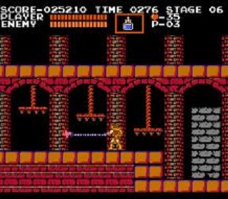 ニンテンドークラシックミニファミリーコンピュータ　悪魔城ドラキュラ撲　レトロゲーム