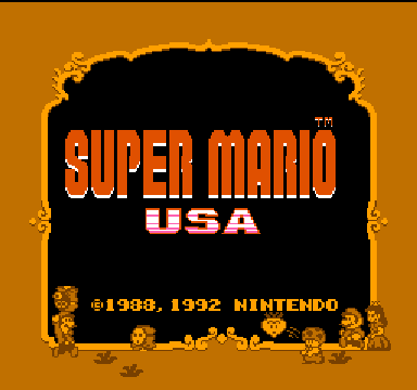 ニンテンドークラシックミニファミリーコンピュータ　ゲーム年代史　スーパーマリオUSA