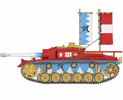 ガールズ＆パンツァー戦車道大作戦　カバさんチーム　キャラ紹介