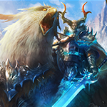 【シャドウバース】氷剣の戦鬼:相手フォロワーを撃破しカードを引く頑強なる戦士の画像