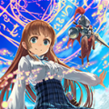 【シャドウバース】 プリンセスマナリア・アン：2回攻撃可能状態のマナリアドラコ・グレアを召喚の画像