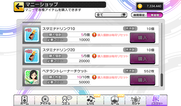マニーショップ　購入するべきアイテム3種