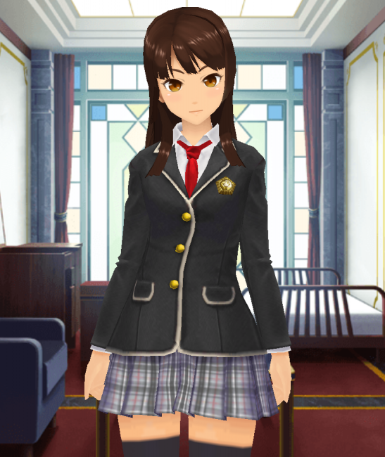 スクスト　美山椿芽　五稜館学園案内