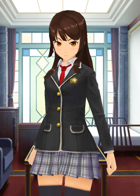 スクスト　美山椿芽　五稜館学園案内