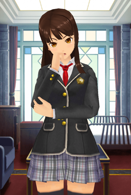 スクスト　美山椿芽　五稜館学園案内