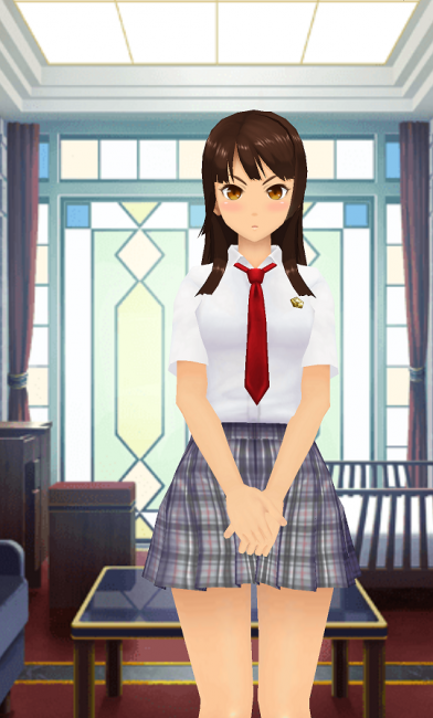 スクスト　美山椿芽　五稜館学園案内