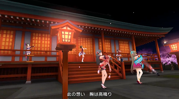 MV：夜の神社