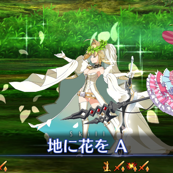 【FGO】ネロ・クラウディウス〔ブライド〕のスキル上げの順番を考えようの画像