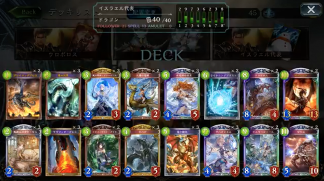 【シャドウバース（シャドバ）】「イスラーフィール」で攻防一体！『改良版イスラエルドラゴン』【ドラゴンデッキ】の画像