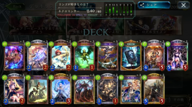 【シャドウバース(シャドバ)】ライバルはドラゴン!尻尾を毒抜きしてサンドイッチにしてやる!「ネフティス手帳ネクロ」【ネクロマンサーデッキ紹介】の画像
