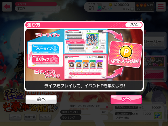 イベント進行方法
