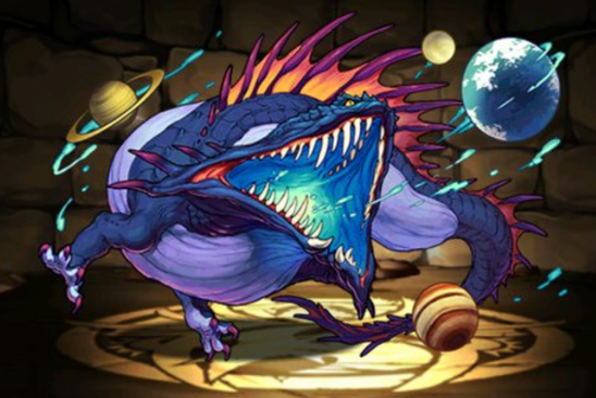 【パズドラ】3人協力ダンジョンで入手できるキャラ、アザトース！最大攻撃倍率なんと100倍オーバー！の画像