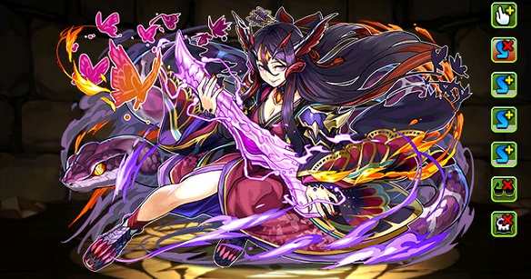 【パズドラ】新シリーズモンスター、濃姫の使い方!!【戦国神（第2弾）】の画像