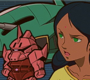 【LINE: ガンダム ウォーズ】ストーリーミッション追加！ここでしか手に入らないパイロット「ララァ」、新機体「ギャン」が登場！の画像
